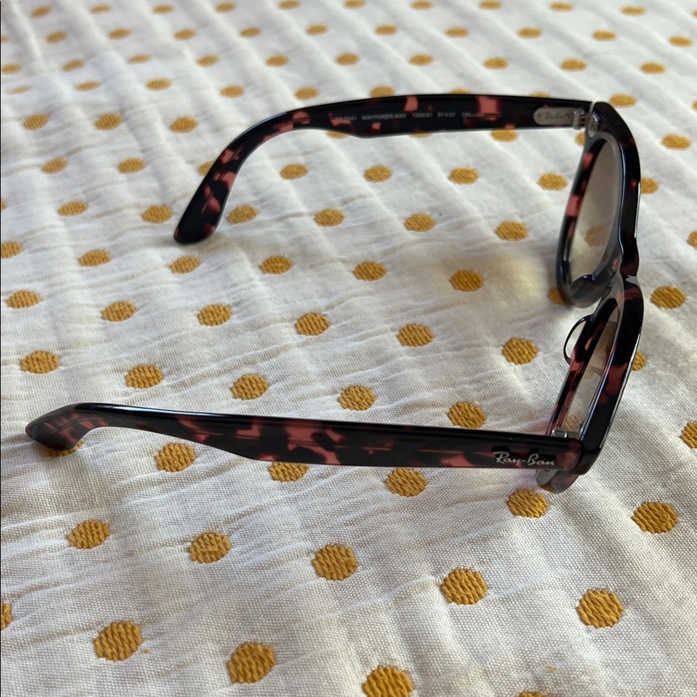 Ray-Ban Wayfarer Way sunglasses Polished Pink Havana - Picture 7 of 11